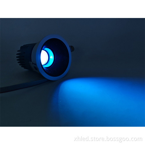 High Quality Home Decoration 20W RGBW SPI USC2904 LED Downlight Spotlight